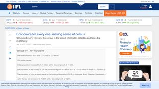 
                            6. Economics for every one: making sense of census - IndiaInfoline