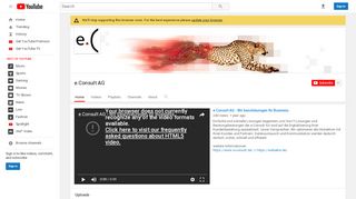 
                            7. e.Consult AG - YouTube