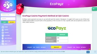 
                            11. EcoPayz Casino Fund Transfers - Reliable Method | PlayOJO
