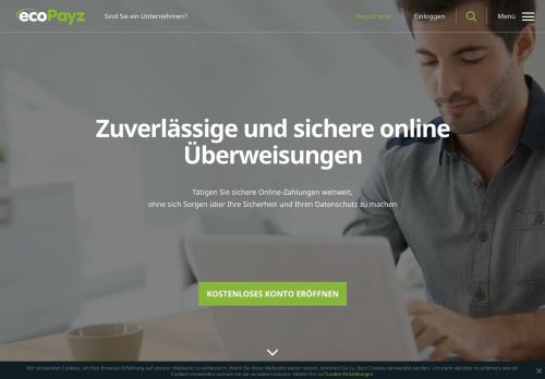 
                            3. ecoPayz: Sichere Online-Überweisungen - national & international