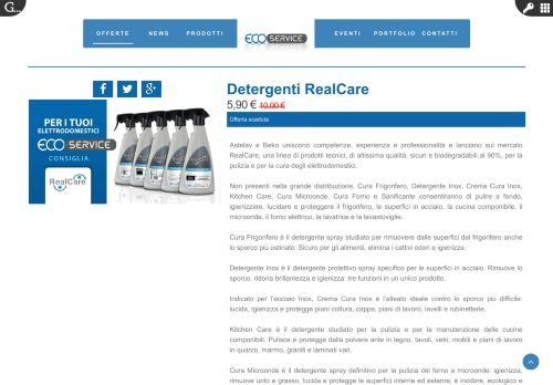 
                            11. Ecoservice - Detergenti RealCare
