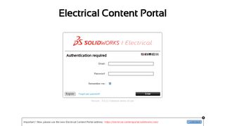 
                            12. ECP - Login - Electrical Content Portal