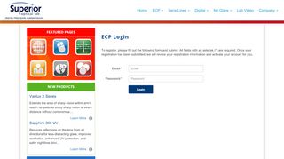 
                            11. ECP Login - Superior Optical Lab