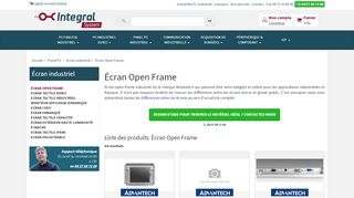 
                            12. Écran Open Frame | Integral System