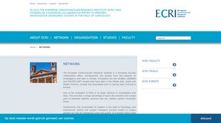 
                            13. Ecri is a European focused collaborative effort.