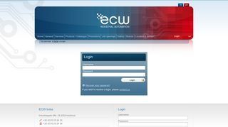 
                            3. ECW - Login