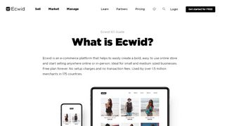 
                            13. Ecwid 101 - Guide for New Users, Learn About Ecwid