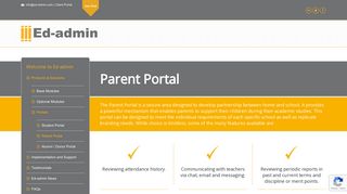 
                            6. Ed-admin | Parent Portal | Ed-admin