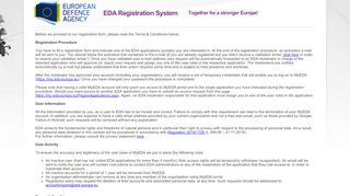 
                            7. EDA Registration System