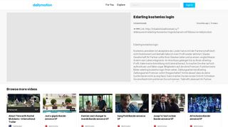 
                            10. Edarling kostenlos login - video dailymotion