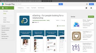 
                            5. eDarling - Partnersuche für anspruchsvolle Singles – Apps bei Google ...