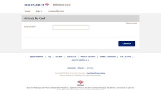 
                            5. EDD Debit Card - Activate My Card