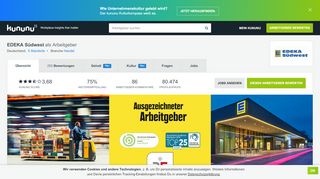 
                            11. EDEKA Handelsgesellschaft Südwest mbH als Arbeitgeber: Gehalt ...