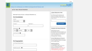 
                            2. EDEKA Handelsgesellschaft Südwest mbH | Registrierung