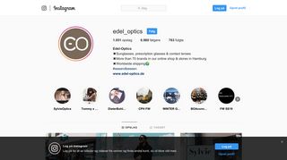 
                            8. Edel-Optics (@edel_optics) • Instagram-billeder og -videoer