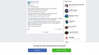 
                            10. Eden Eternal - [News Infos] Chers Gardiens Éternels,... | Facebook