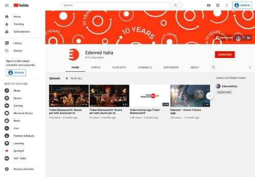 
                            8. Edenred Italia - YouTube