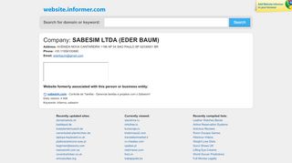 
                            7. EDER BAUM SABESIM LTDA at Website Informer