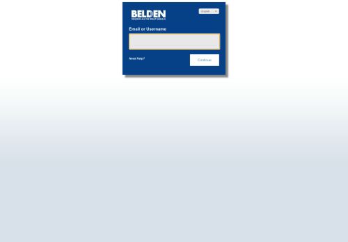 
                            1. EDesk - Login - Belden eDesk