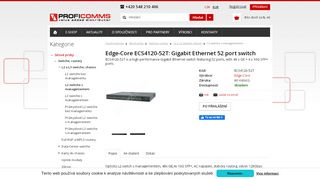 
                            11. Edge-Core ECS4120-52T: Gigabit Ethernet 52 port switch ...