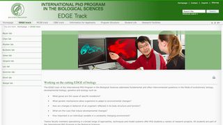 
                            4. EDGE track - PhD Program - Max-Planck-Gesellschaft