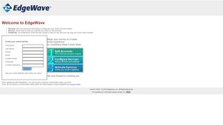 
                            1. EdgeWave - Login