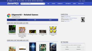 
                            11. Edgeworld Also Playing for Online/Browser - Collections, Tracking and ...