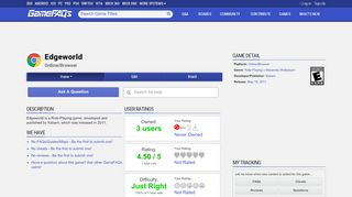 
                            8. Edgeworld for Online/Browser - GameFAQs