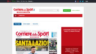
                            8. Edicola Prima Pagina - Corriere dello Sport