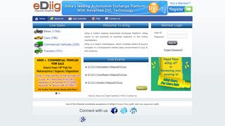 
                            1. eDiig - India's leading Automobile Exchange Platform