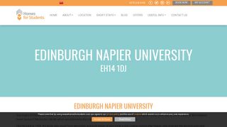 
                            11. Edinburgh Napier University - Homes for Students