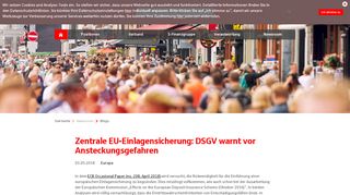 
                            11. EDIS: Die Gefahr einer zentralen EU-Einlagensicherung - DSGV.de
