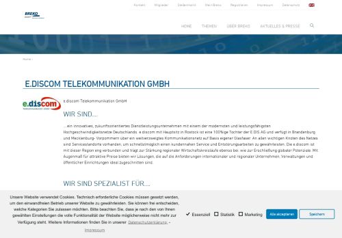 
                            8. e.discom Telekommunikation GmbH - BREKO