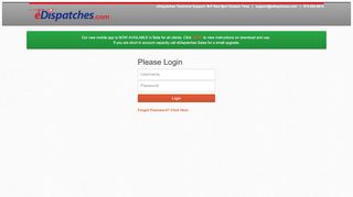 
                            1. eDispatches - Customer Portal