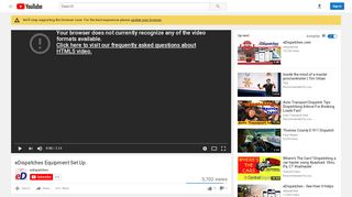 
                            7. eDispatches Equipment Set Up - YouTube