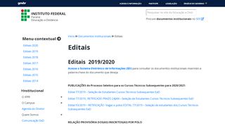 
                            4. Editais - EaD – Educação a Distância - IFPR