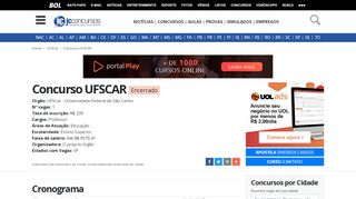 
                            12. Edital e Anexos Concurso UFSCAR São Carlos - 2019 | JC Concursos