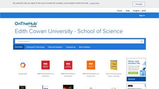 
                            5. Edith Cowan University - School of Science | Academic Software ...