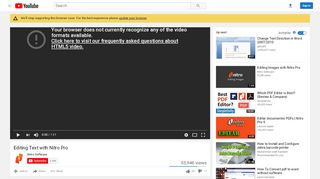 
                            6. Editing Text with Nitro Pro - YouTube