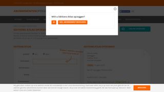 
                            6. Editions Atlas Opzeggen - Gratis opzegbrief - Abonnement opzeggen