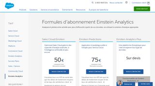 
                            4. Éditions et tarification - Wave Analytics- Salesforce.com