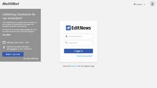 
                            1. EditNews - Kundinloggning