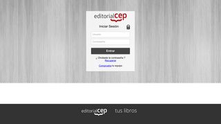 
                            2. Editorial CEP | Login