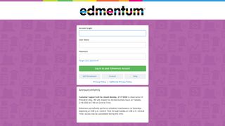 
                            11. Edmentum® Learning Environment Login