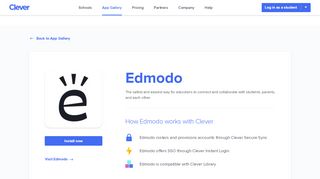 
                            5. Edmodo - Clever application gallery | Clever