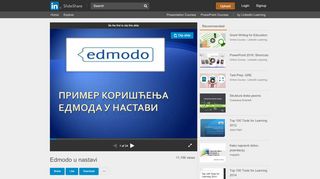 
                            4. Edmodo u nastavi - SlideShare