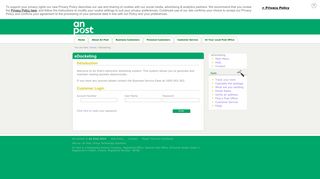 
                            6. eDocketing : Home Page - An Post