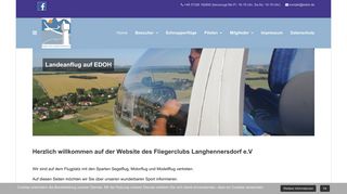 
                            7. EDOH.de - Piloten - Fliegerclub Langhennersdorf