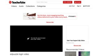 
                            13. edpuzzle login video - TeacherTube