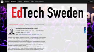 
                            11. EdTech Sweden 2018 - InvitePeople